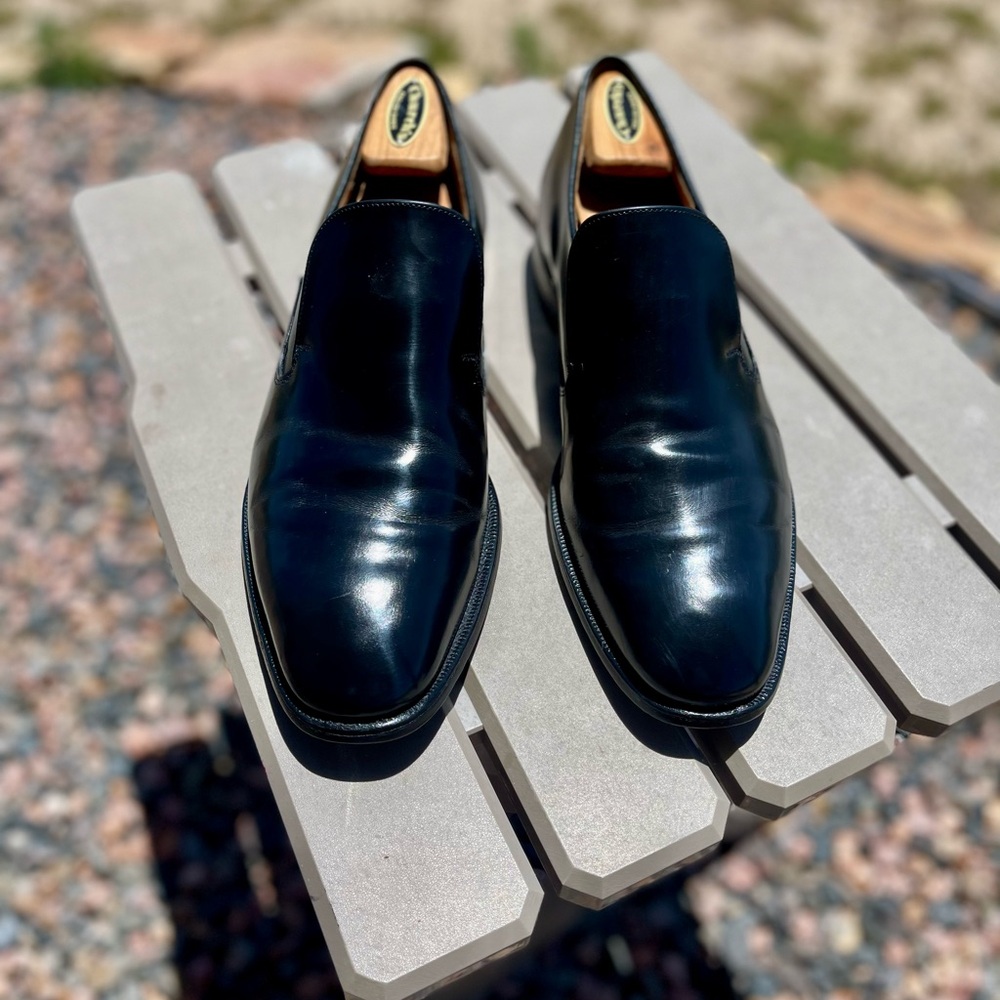 Church’s Rowan II Black Leather Loafer Dress Shoe 11D Custom Grade